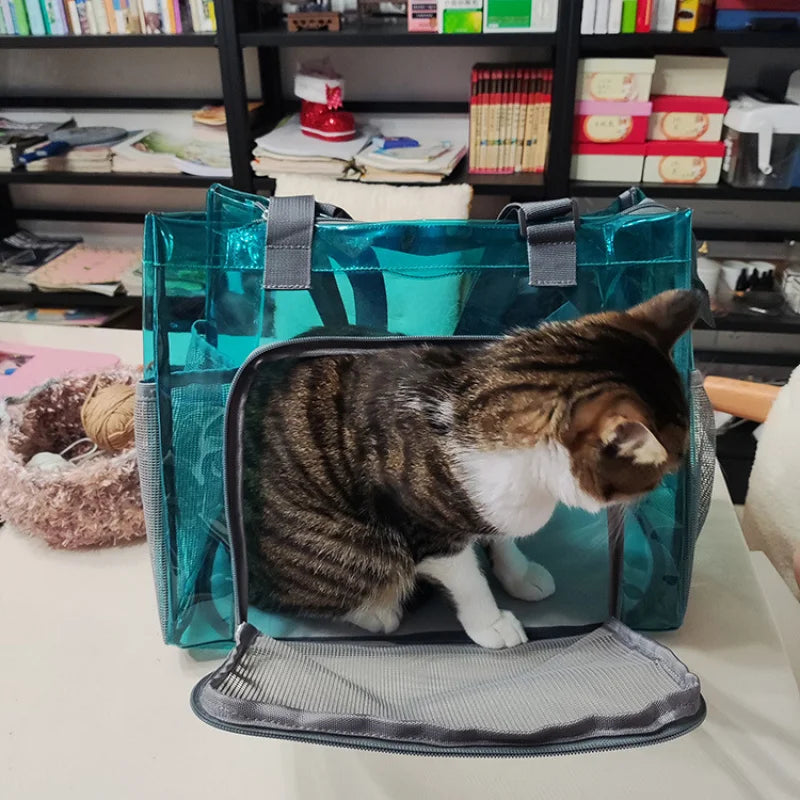 Bolso de PVC con ventilación – Para llevar a tu mascota con estilo