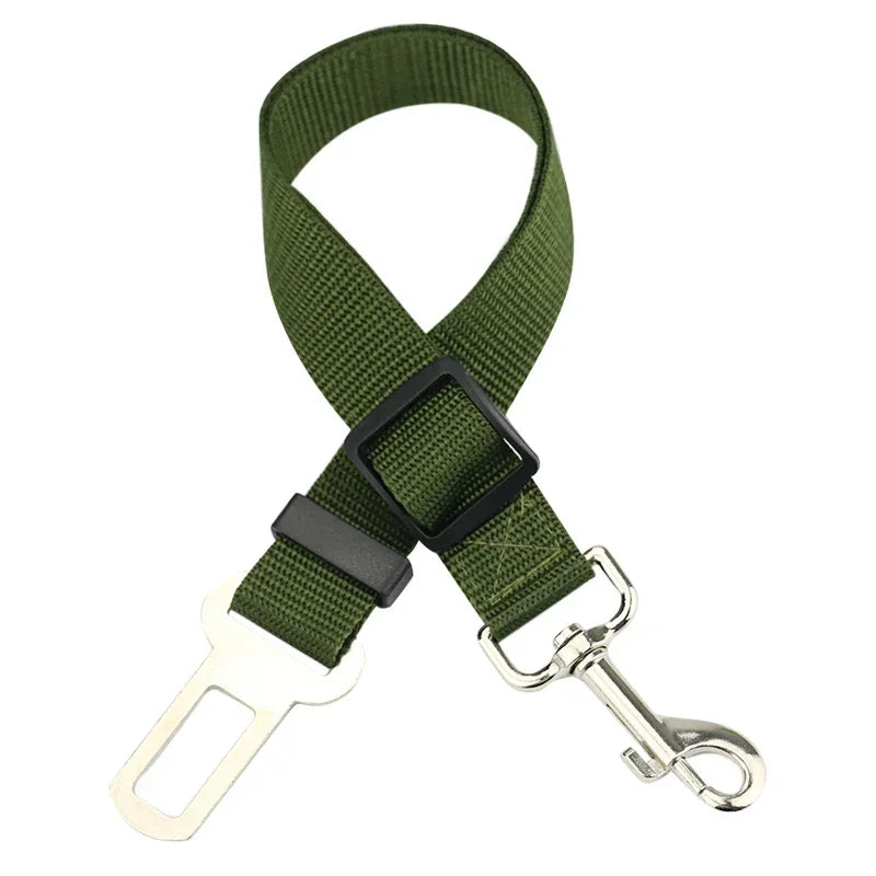 Cinturón de seguridad ajustable para perro y gato – Viajes seguros y cómodos