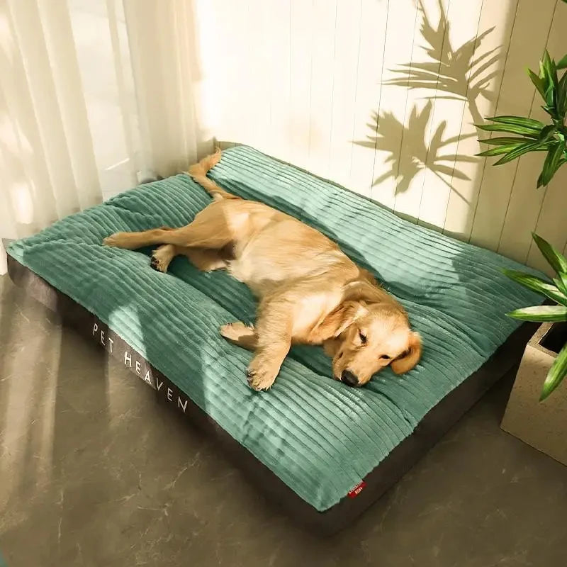 Cama de Invierno de Pana – Suave, cálida y lavable (para perros y gatos)