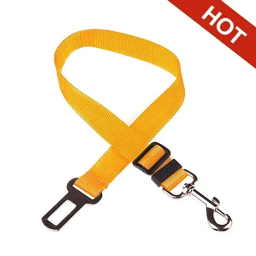 Cinturón de seguridad ajustable para perro y gato – Viajes seguros y cómodos