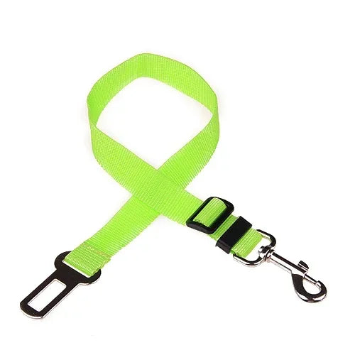 Cinturón de seguridad ajustable para perro y gato – Viajes seguros y cómodos