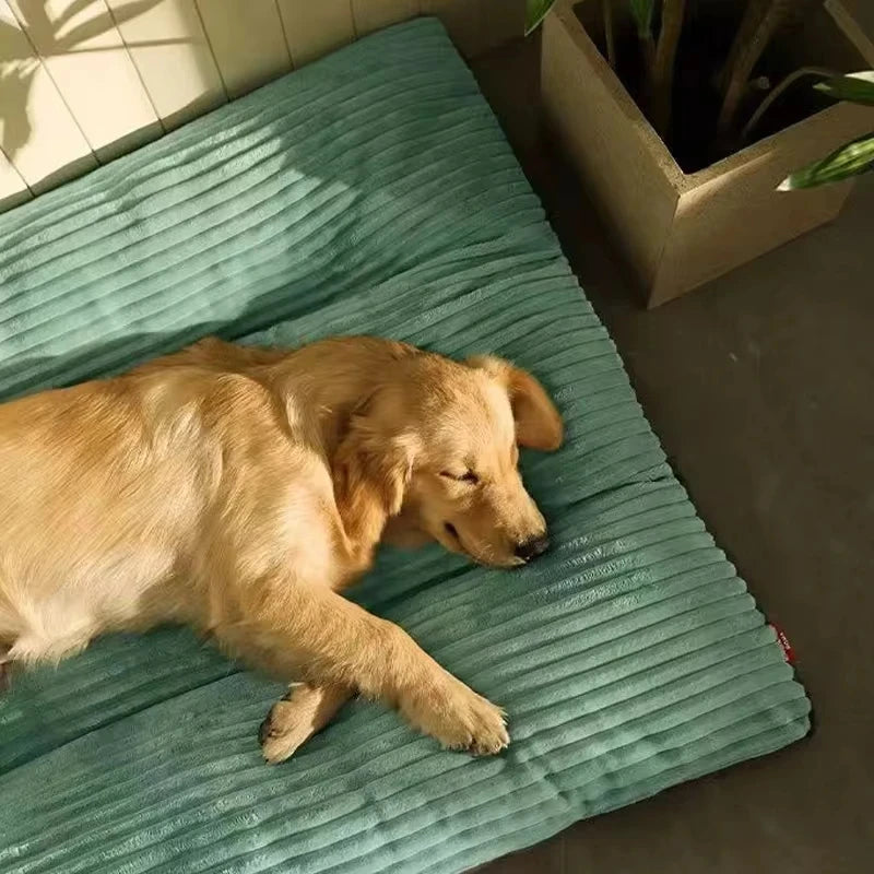 Cama de Invierno de Pana – Suave, cálida y lavable (para perros y gatos)