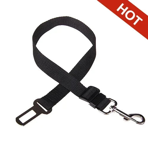 Cinturón de seguridad ajustable para perro y gato – Viajes seguros y cómodos