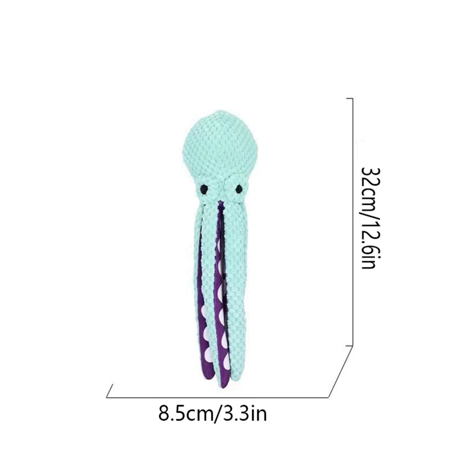 Pulpo de peluche interactivo