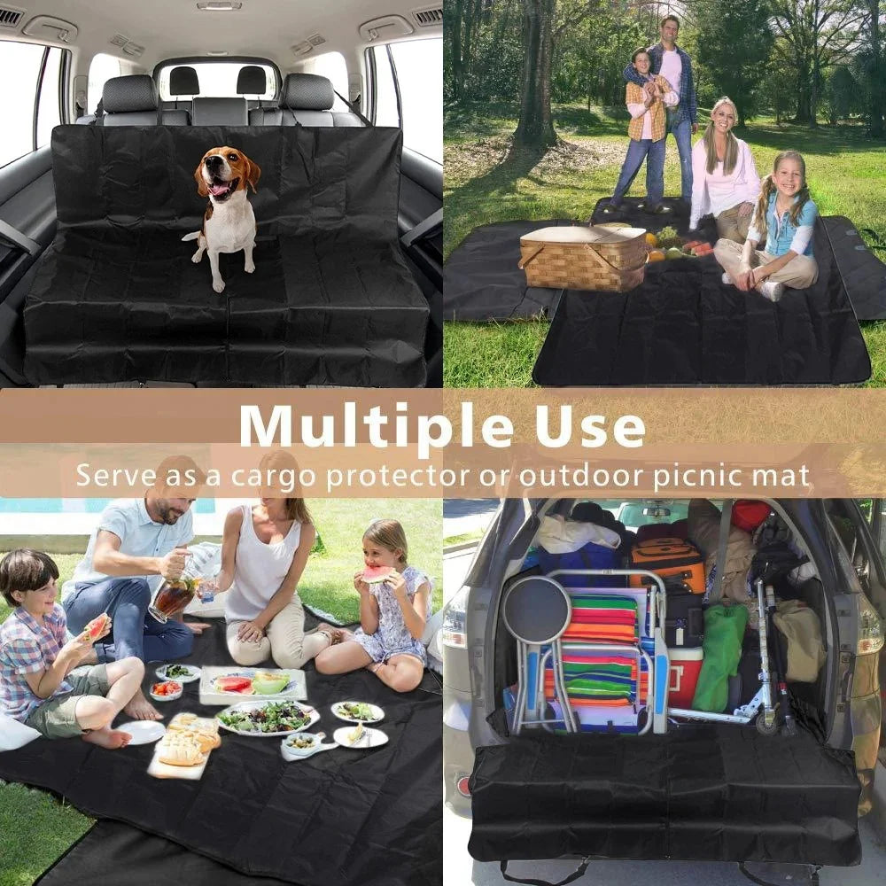 Protector de asiento trasero para coche – Impermeable, duradero y cómodo para tu mascota