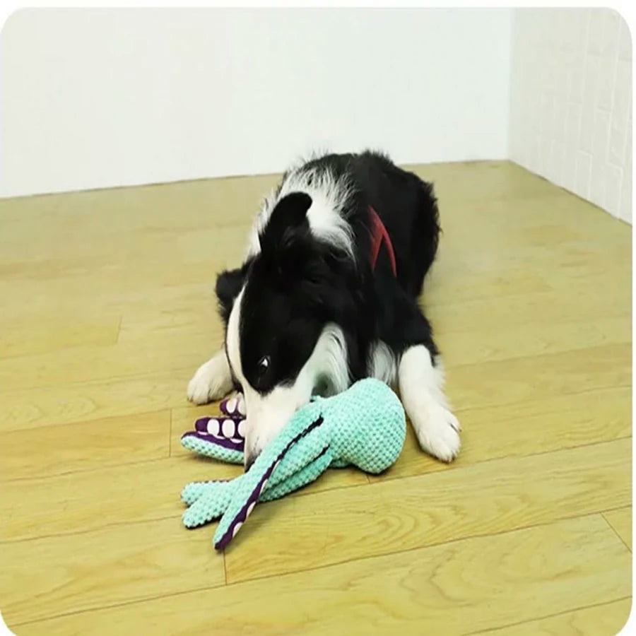 Pulpo de peluche interactivo