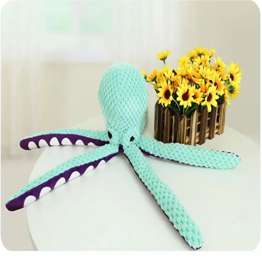 Pulpo de peluche interactivo