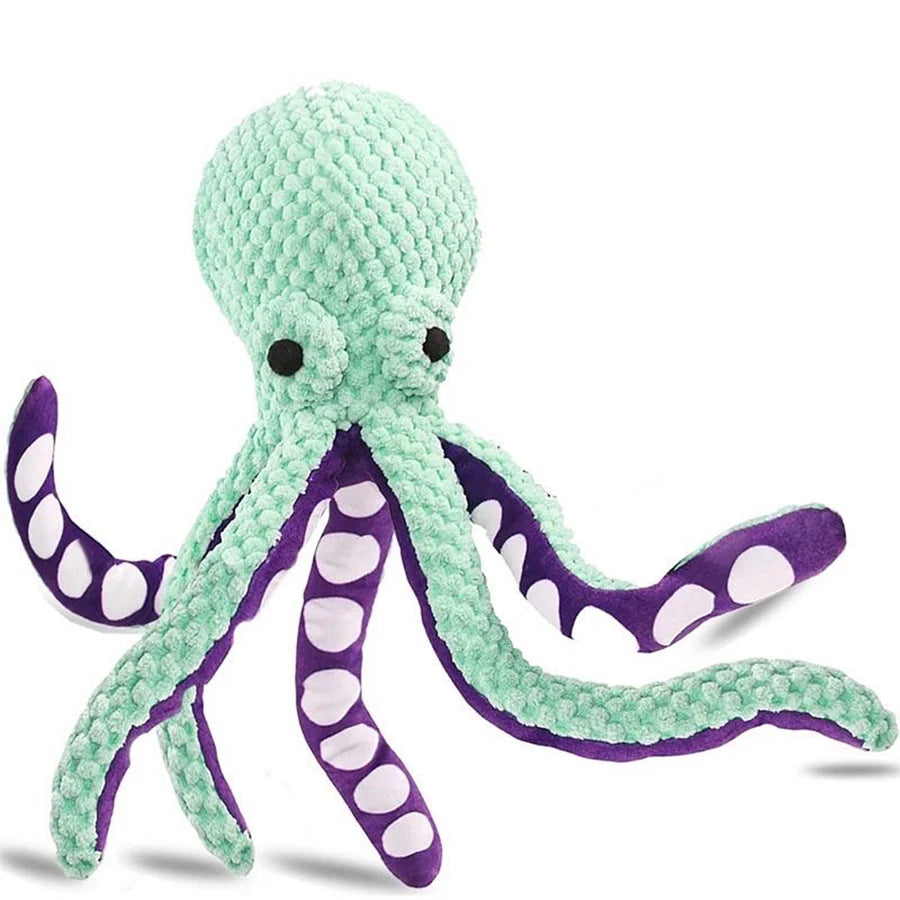 Pulpo de peluche interactivo