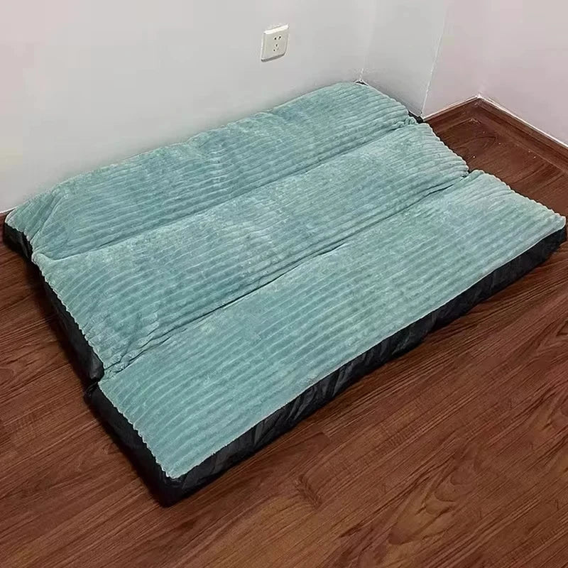 Cama de Invierno de Pana – Suave, cálida y lavable (para perros y gatos)