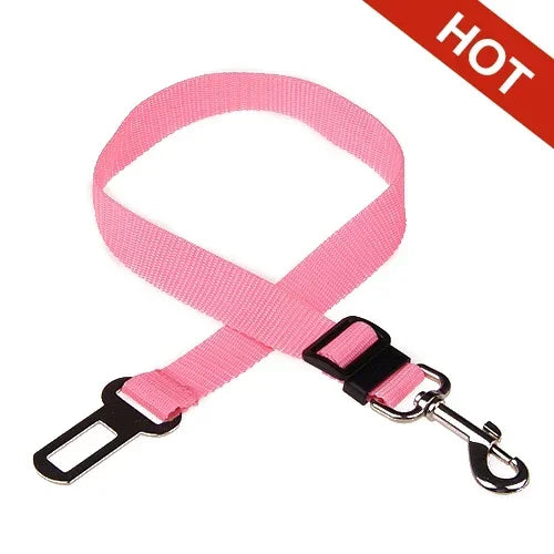 Cinturón de seguridad ajustable para perro y gato – Viajes seguros y cómodos