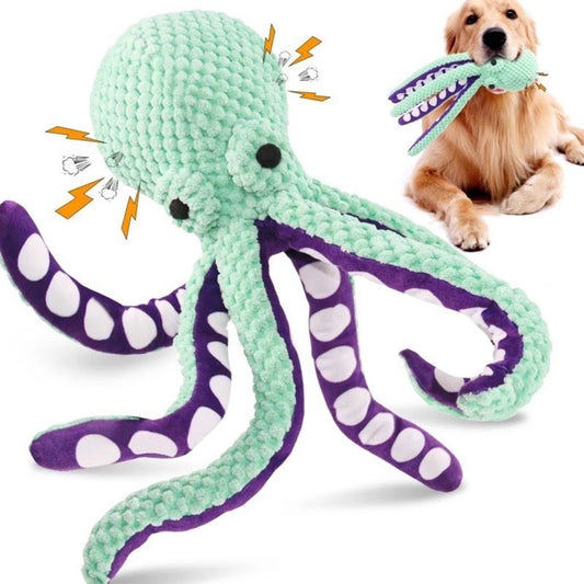 Pulpo de peluche interactivo
